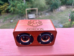 Personalized Wooden Bluetooth Speaker, Wireless Speaker